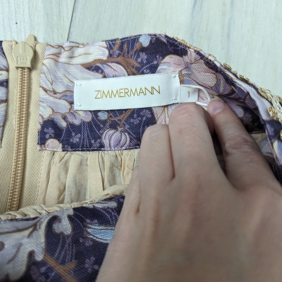 Zimmermann Celestial Lace Miniskirt - Picture 10 of 11